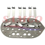 Copeland 9RB/9RJ, Valve Plate Assembly, (9.5x6-14.2x6), 218 8691, 998-0661-09