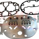 Carrier 06CC, Valve Plate Assembly with Pressure Relief Valve Port (1-1/8") and Metal Gaskets, 06EA660-154