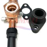 Copeland Rotalock Service Valve with 1-3/4" Adapter (12 UNC) , 2D/3D/4D/4R/6D/6R/9R