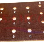 Copeland 4D/4R/6D/6R/8D/8R, Terminal Insulation Board - 9 Lead, 080-0058-00